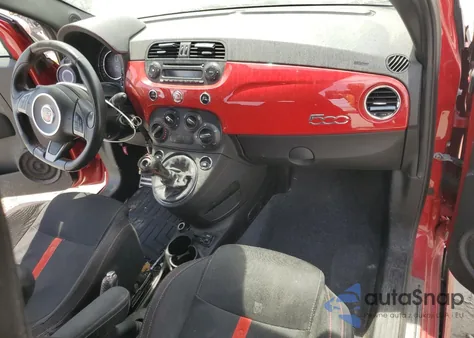 2015 Fiat 500 Abarth z USA, uszkodzony, nr VIN 3C3CFFFH9FT609924